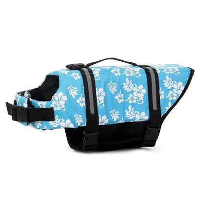 Dog Inflatable Swimsuit Easy to Carry Pet Life Jacket with Pump, Size: Chocolate Chronos