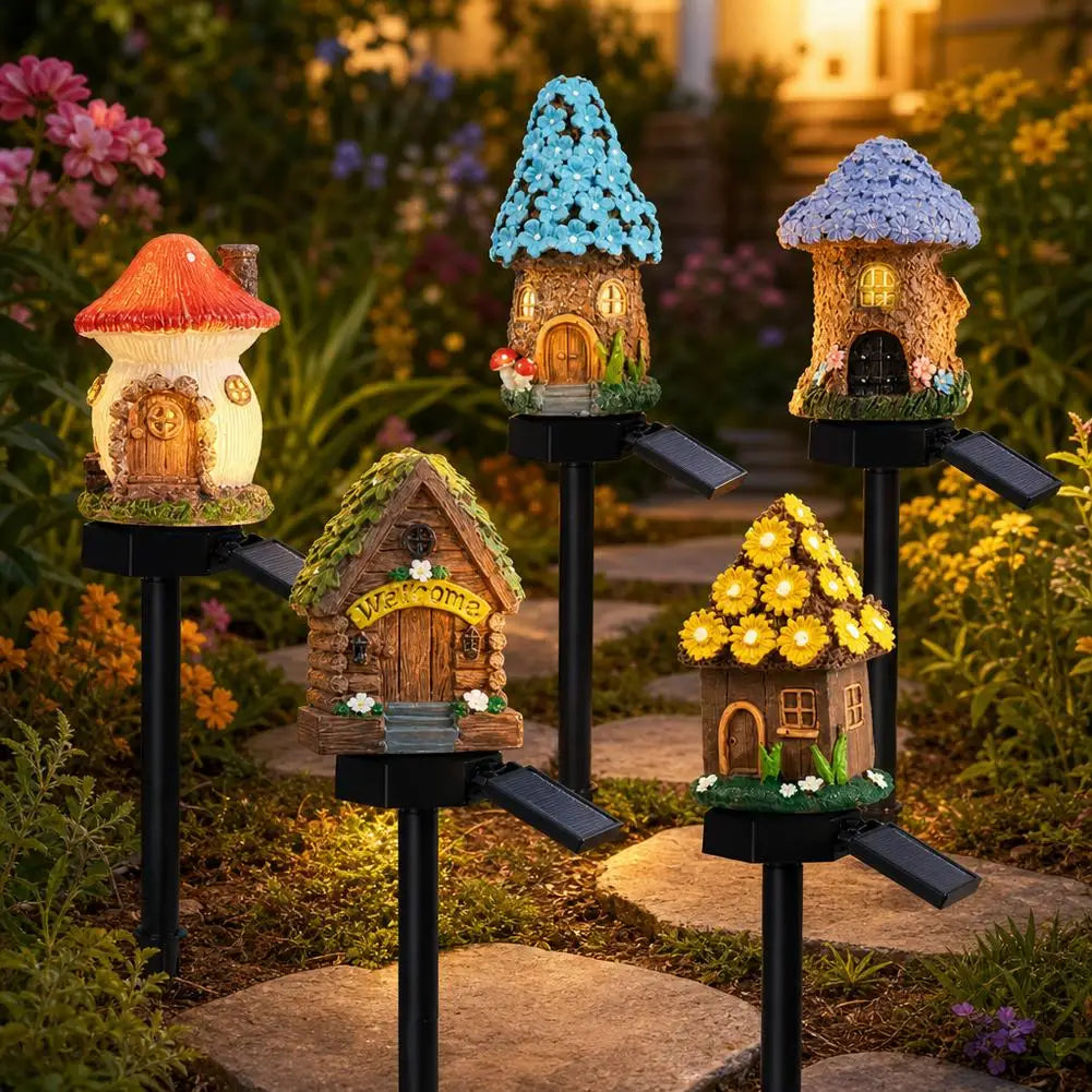FairyNest™ Solar Cottage 🧚🌞 — Enchant Your Garden Day & Night