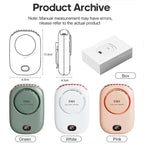 Portable Hanging Neck Fan Mini Cooling Waist Fans Bladeless USB Rechargeable Sports Cooler Fan For Outdoor Sports Travel Stone's Store