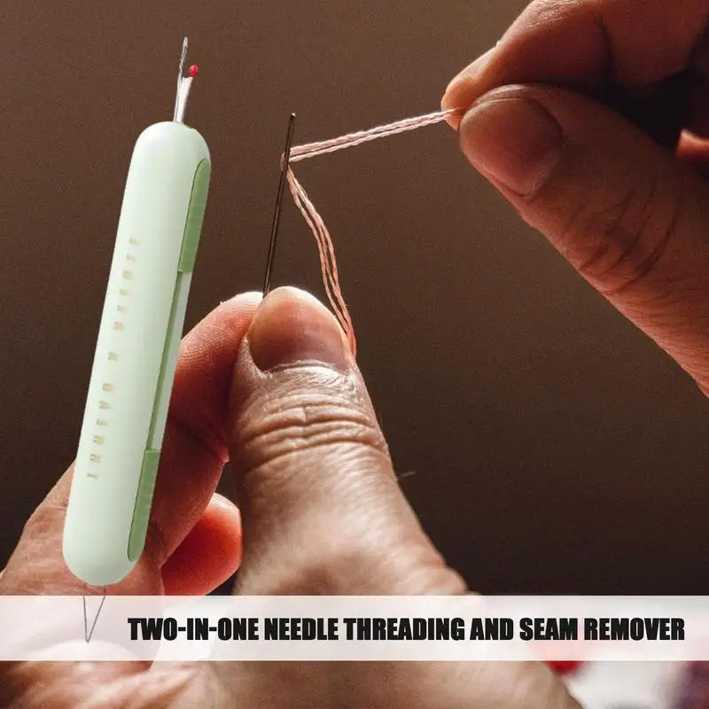 QuickFix 2-in-1 Needle Threader & Seam Ripper Top One Outdoor Supplies Store