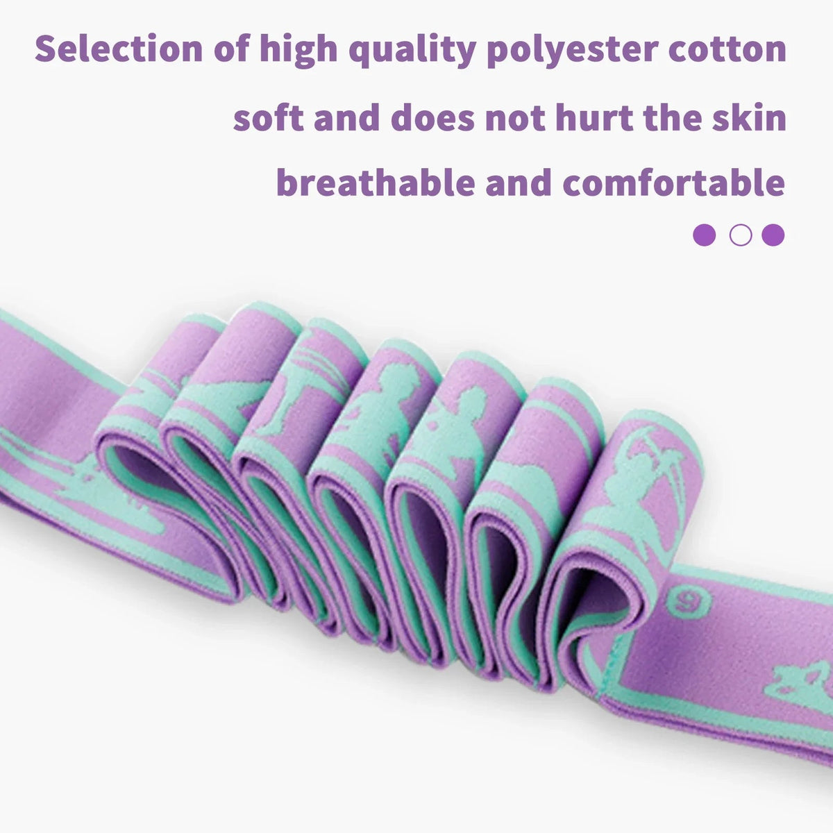 Multi-Section Elastic Yoga Resistance Bands Adult Child Dance Training Gym Home Pilates Exercise Pull Strap Belt Fitness Sport SPORT-1 Store
