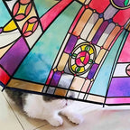 Artful Skies – Stained Glass Auto Umbrella Shop1104334801 Store