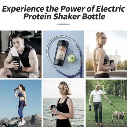 650ml USB Electric Portable Whey Protein  Shaker bottle  Fully