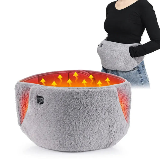 3 Levels Electric Graphene Heating Pad Cold-Proof Uterine Belt Cold-Proof Hand Waist Warming Pad USB Recharging Abdominal Warmer Healthing Store