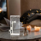 Handmade Snow Night Street Lamps Material Kit Christmas Crafts Snowy