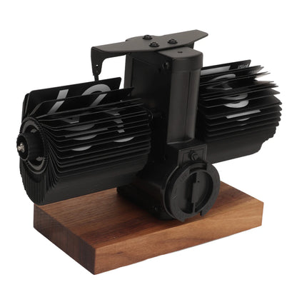 12 Hours Digital Flip Down Clock Minimalist Retro Automatic Turning Mechanical Flip Clock for Home Study Room Decoration