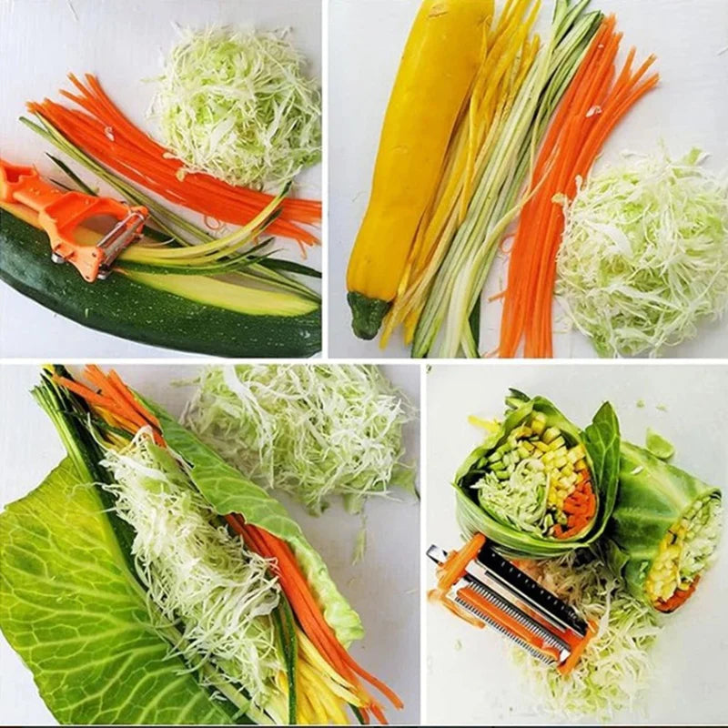 3-in-1 Magic Peeler – Peel, Slice & Julienne in Seconds!