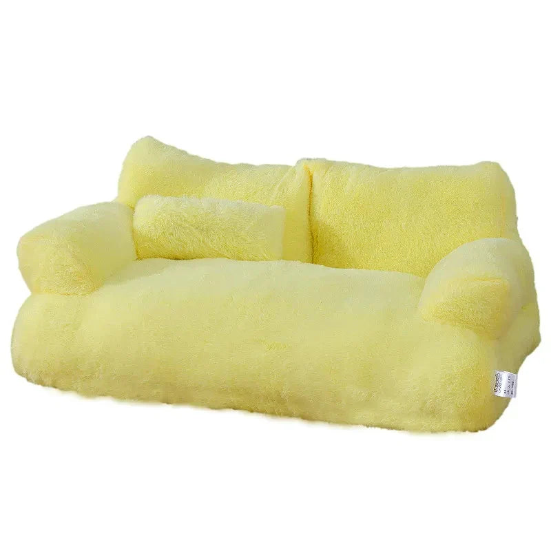Luxury Cat Bed Sofa Cat Nest Pet Bed for Small to Medium Dogs Cats Comfortable Plush Puppy Bed