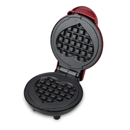 Multi Functional Mini Heart-shaped Waffle Maker, Double-sided Heated Breakfast Toaster, Portable Baking Machine Stone's Store
