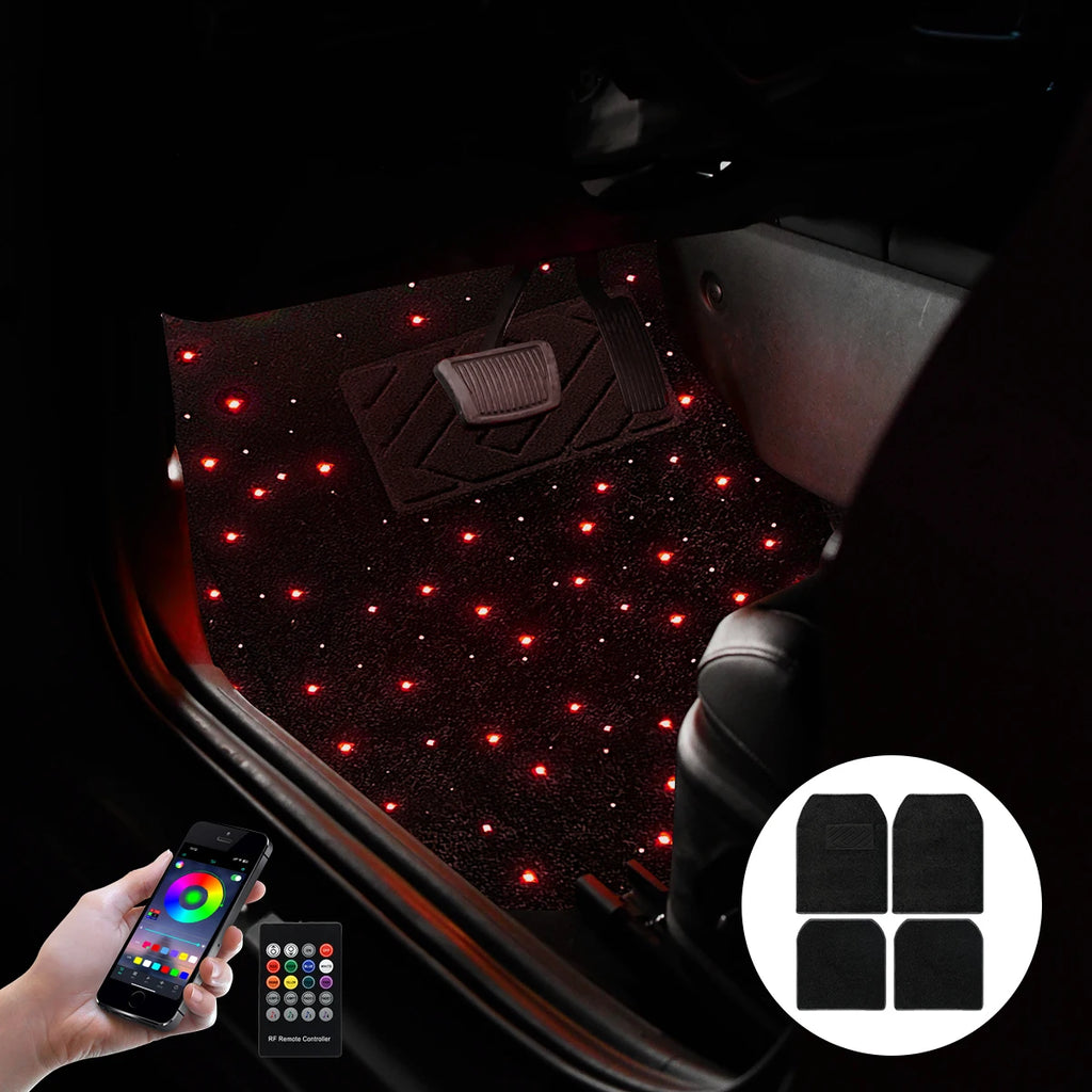 StarDrive™ RGB Car Floor Lights 🌌🚗