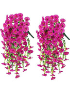 2pcs Artificial Hanging Flowers