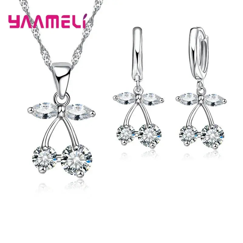.925 Sterling Silver 1/4 Cttw Miracle Set Diamond Floral Cluster 18" Pendant Necklace for Women (I-J Color, I1-I2 Clarity)