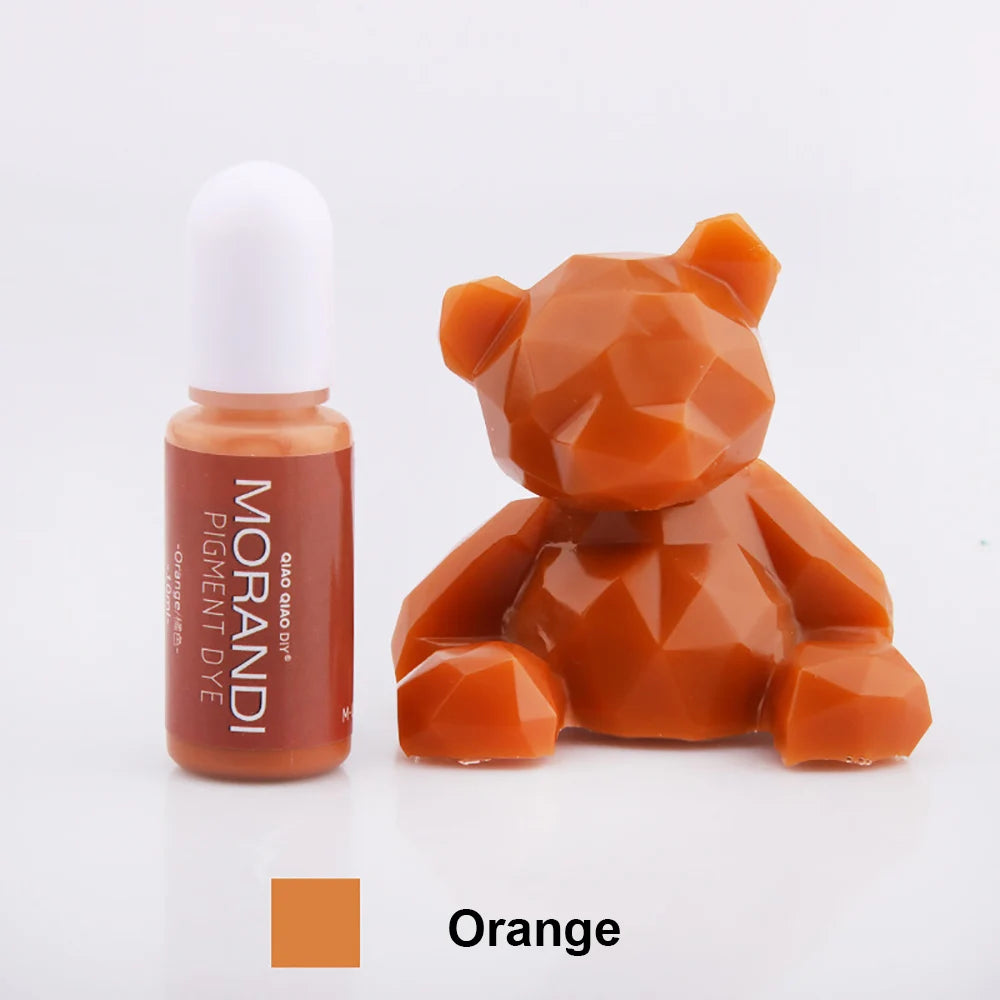 For fun 10ML 24Colors Resin Pigments DIY UV Epoxy Resin Crafts Morandi Dye Ink Colorant Jewelry Making Supplies Tools