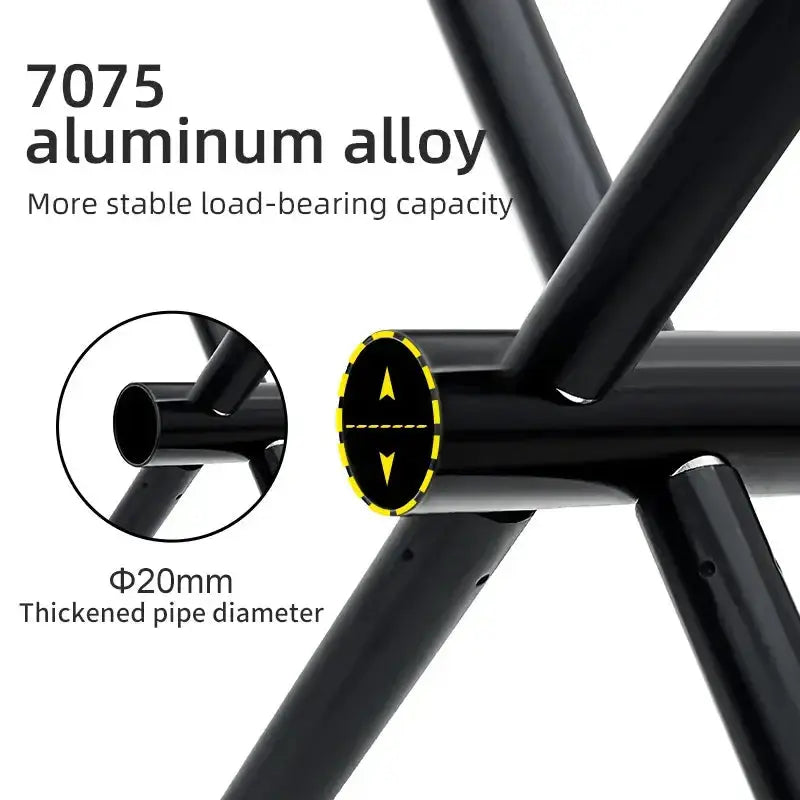 PACOONE Camping Portable Folding Stools Ultralight Aluminium Alloy AliExpress
