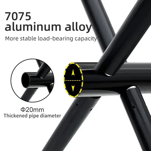 PACOONE Camping Portable Folding Stools Ultralight Aluminium Alloy AliExpress