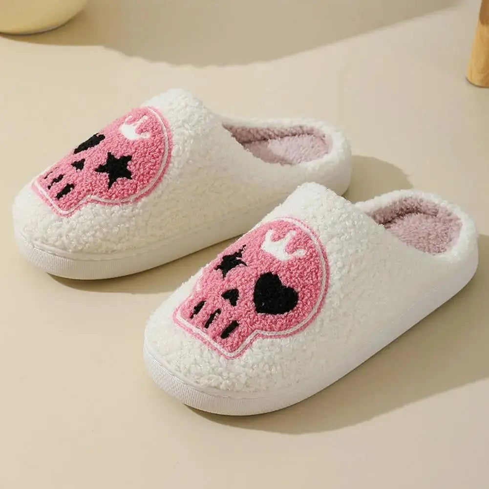 Cozy Halloween House Shoes Halloween Style Winter Cotton Slippers with