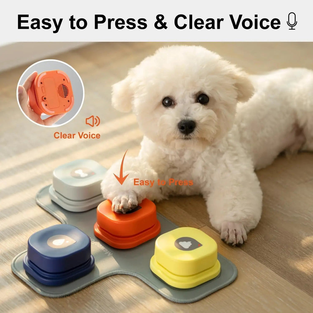 PetTalk Button: Give Your Dog a Voice! MEWOOFUN Official Store