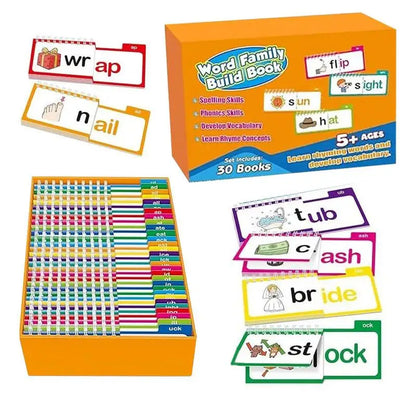 RhymeTime™ 30-Book Learning Flip Set 📚🎤