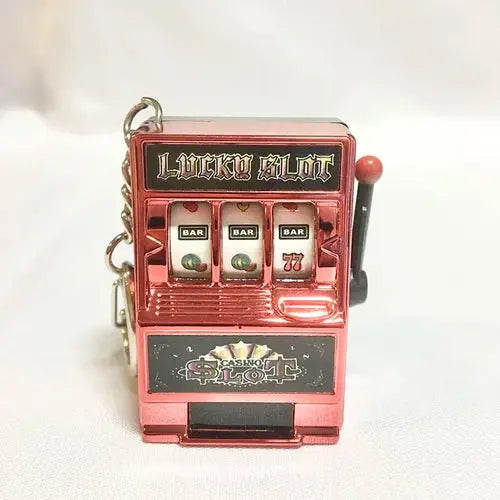 Simple Fashion Trend Keychain Toy Fruit Machine Slot Machine Keychain