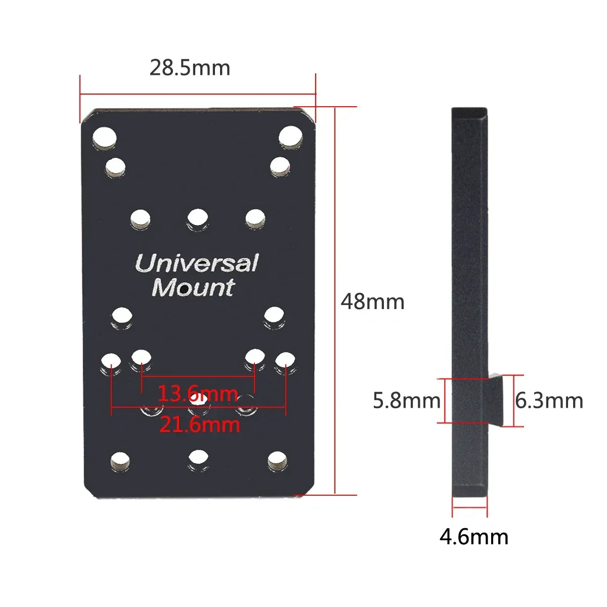 Mini RMR Red Dot Sight Scope Fit 20mm Rail Shop1103572318 Store