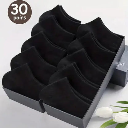 10/20/30/40/50 Pairs Of Breathable Deodorant Men's Low Cut Ankle Socks AliExpress