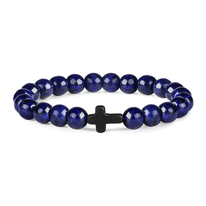 Men's Prayer Onyx Meditation Beads Bracelets Stone's Store