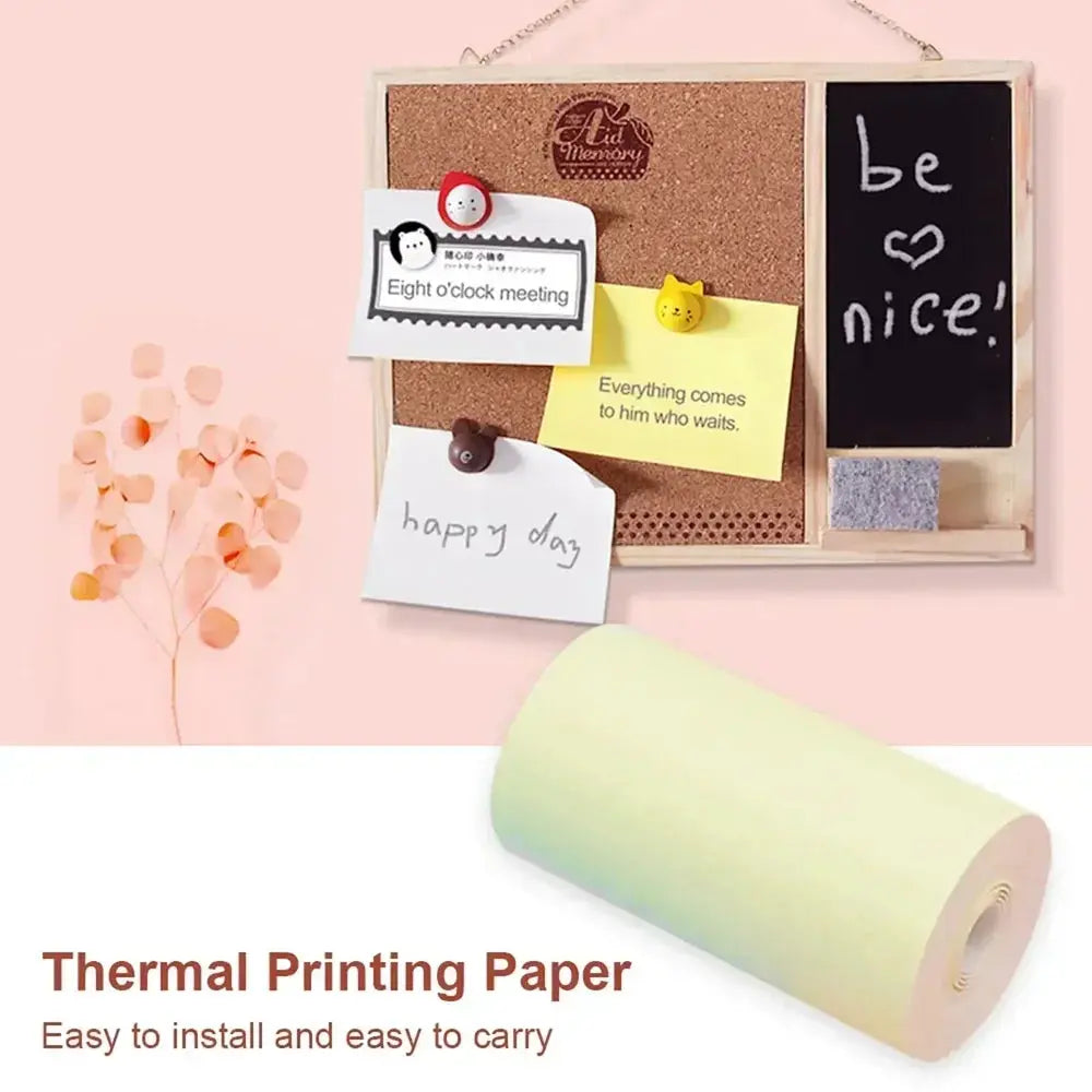 Thermal Paper MINI Printing Self-adhesive Label Sticker For Mini AliExpress