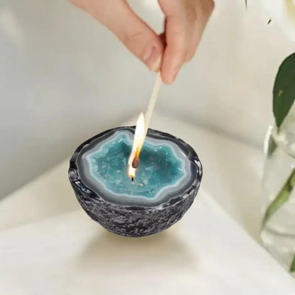 Candle Bowl Round Bowl Shape Cement Candle Cup Vessel Mold Resin Decorative Balcony Patio Crafts Desktop Ornaments Retro Shop1103474415 Store