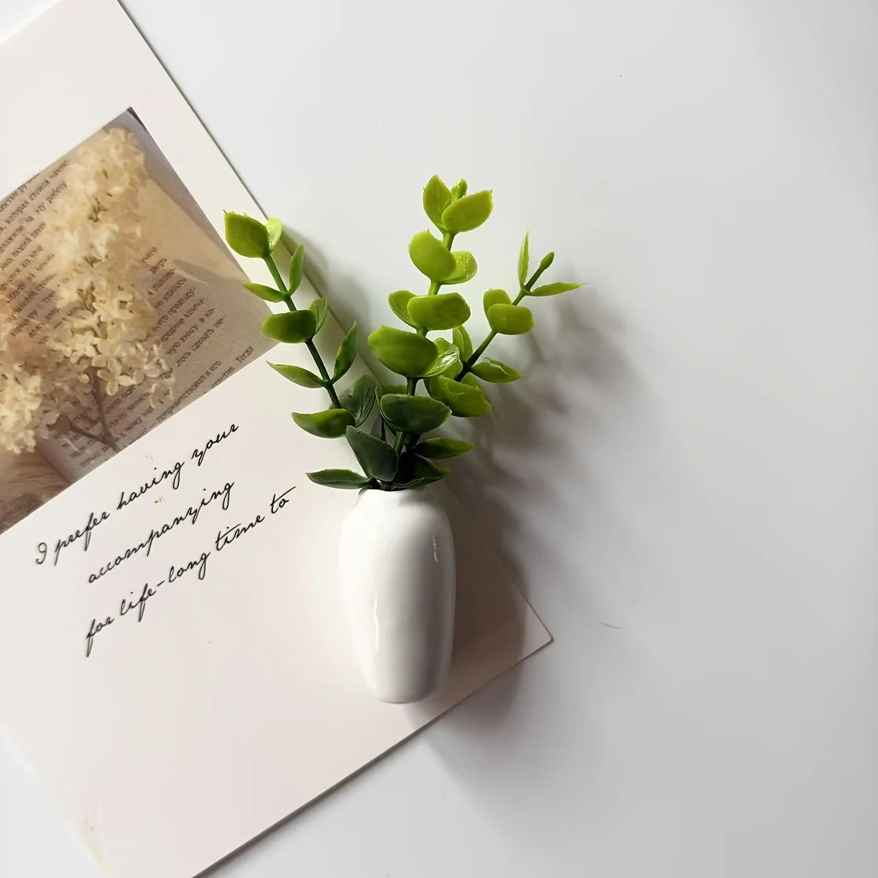 MagniBloom™ Fridge Vase 🌿 — Tiny Plants, Big Charm