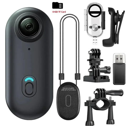4K Action Camera FHD With Long Battery Life Video 30M Waterproof WiFi Thumb Camera Sport Action Camerahelmet Motorcycles Cam KIDKD Store