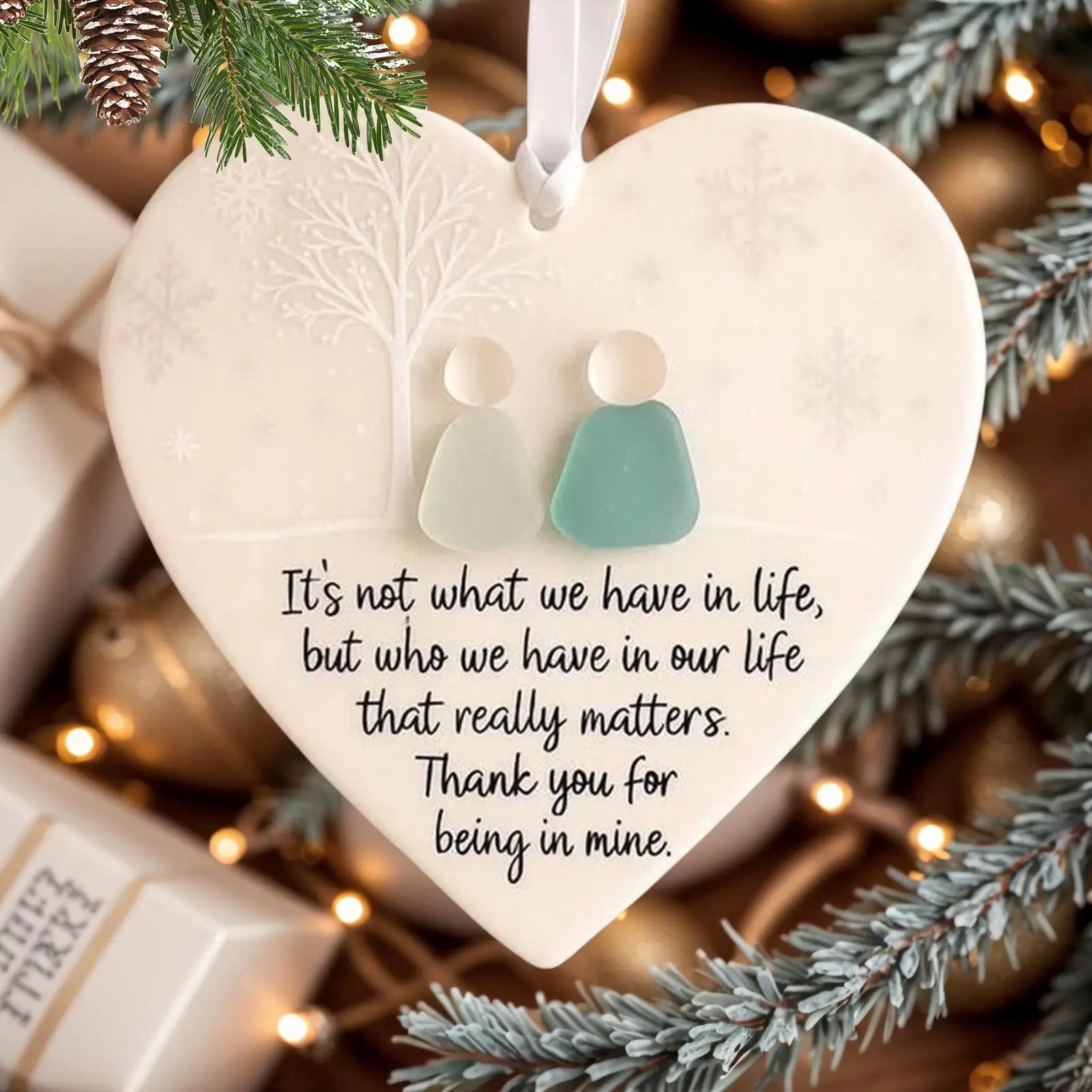 SeaHeart™ – Sparkling Friendship Ornaments