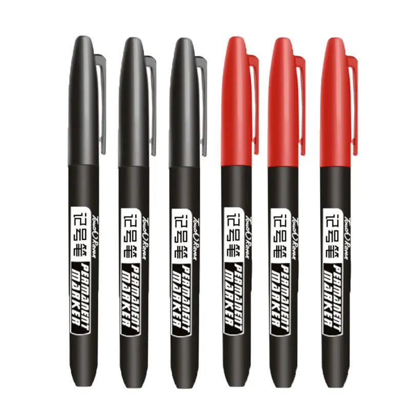 Permanent Marker Pen Manga Drawing Markers Black Blue Red Waterproof Ink Sketch Pens Stationery Art School Supplies Tiptop Co., LTD.