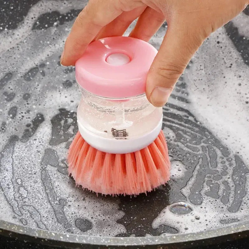 Kitchen Wash Pot Dish Brush Washing Utensils with Washing Up Liquid