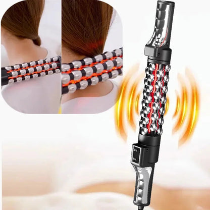 New 36W Relaxed Red Light Heated Massage Device Roll Massager 360° AliExpress