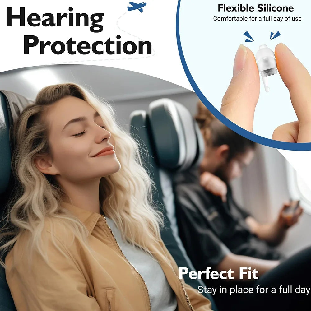 HUAK High Fidelity Earplugs - Reusable Noise Reduction Hearing AliExpress