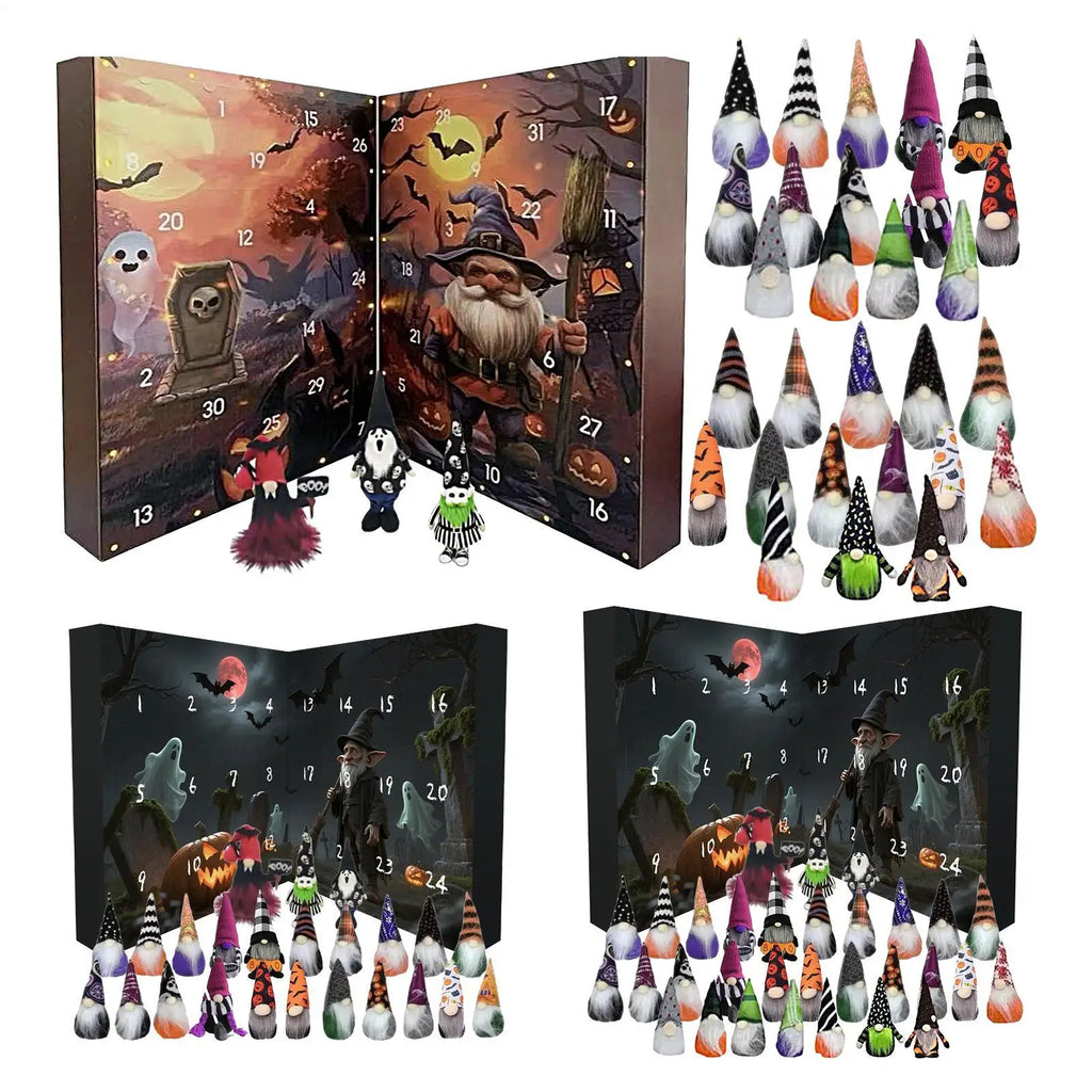 Calendario de cuenta regresiva espeluznante: ¡31 días de golosinas y sorpresas de Halloween!
