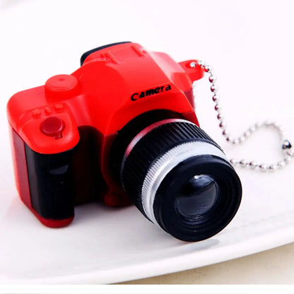 1pcs Keychain Cute Mini Toy Camera Charm Keychain With Flash Light&Sound Effect Gift WearThing Store
