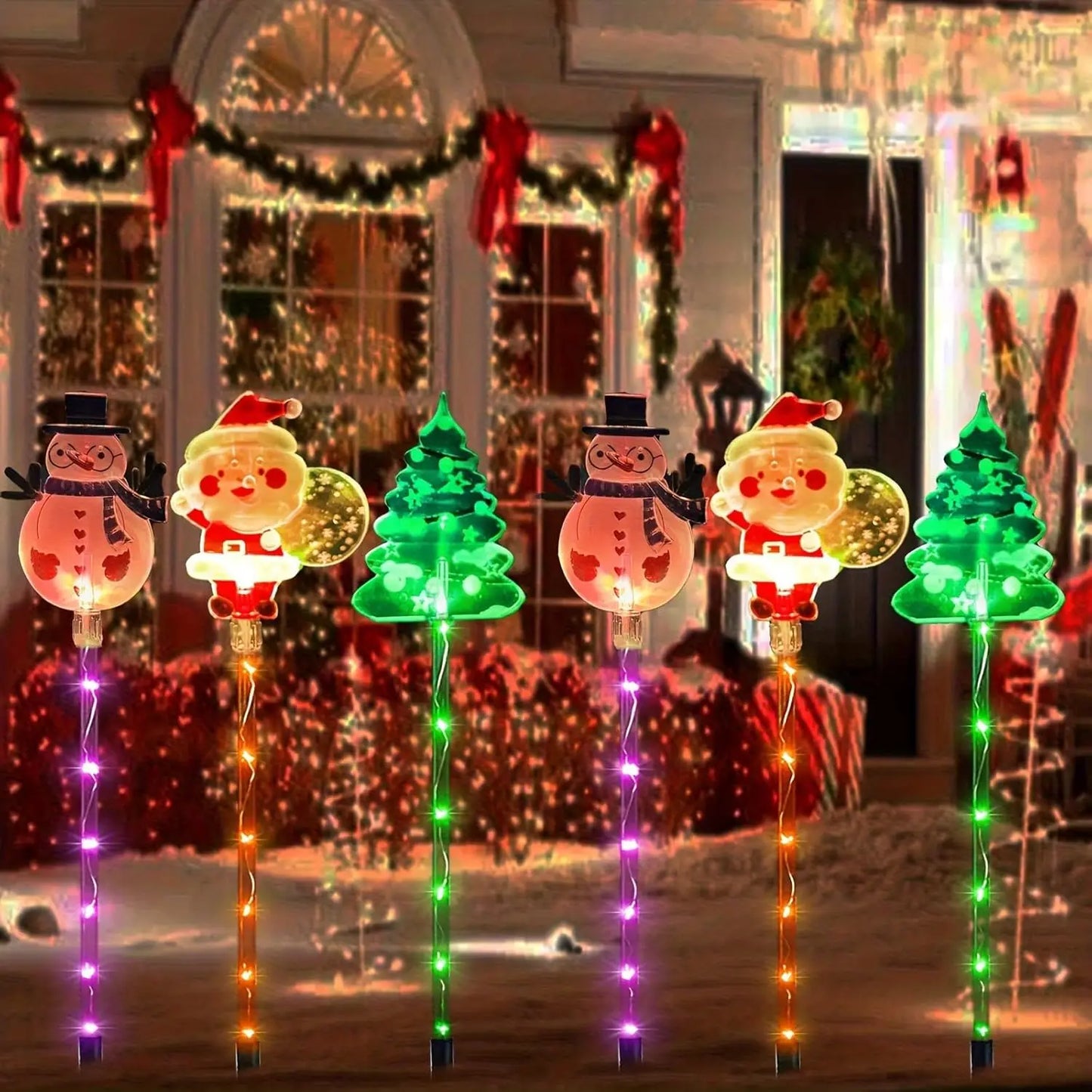 GlowJoy™ 6-Pack Instant Christmas Lights