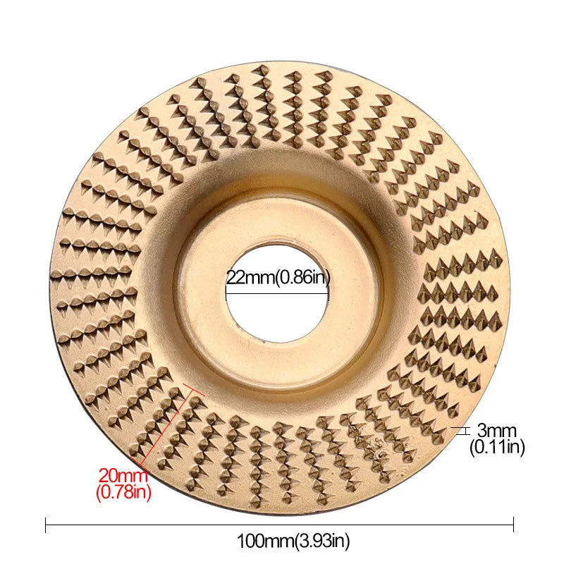 CarveMaster Disc Set for Fast Wood Shaping and Precision