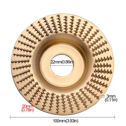 CarveMaster Disc Set for Fast Wood Shaping and Precision