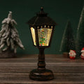 Decoraciones de Navidad Lámparas de viento Música Iluminada Luz nocturna Papá Noel Adornos creativos Lámparas de mesa Decoración navideña para el hogar