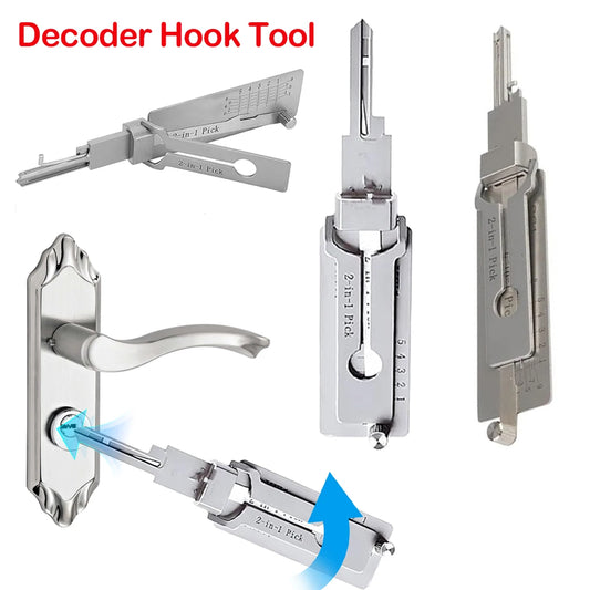 Unlock Easy: Stainless Steel Key Decoder