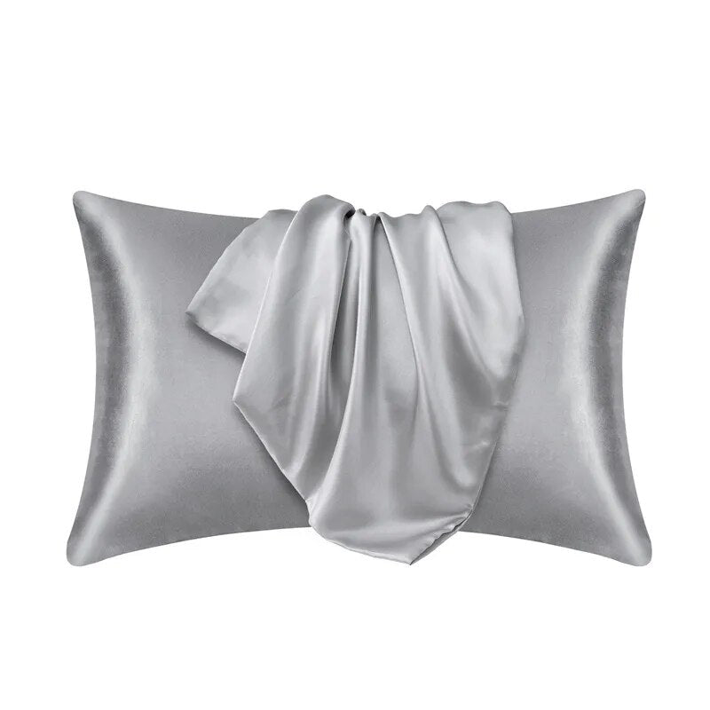 100% Silky Satin Pillow Cover Shop1104120734 Store
