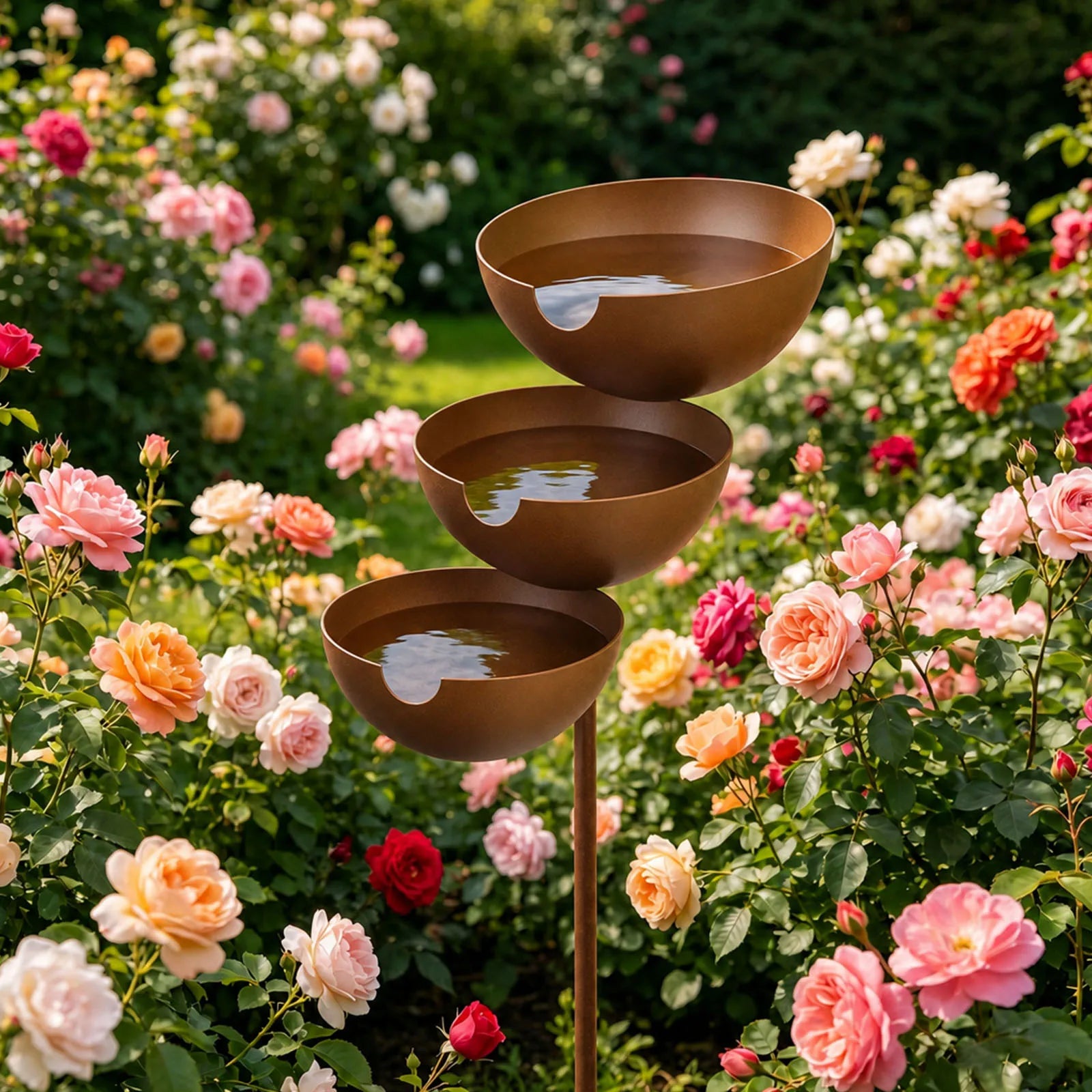 RainSong™ Bird Bath 🌿🐦 — Welcome Birds with Every Rainfall