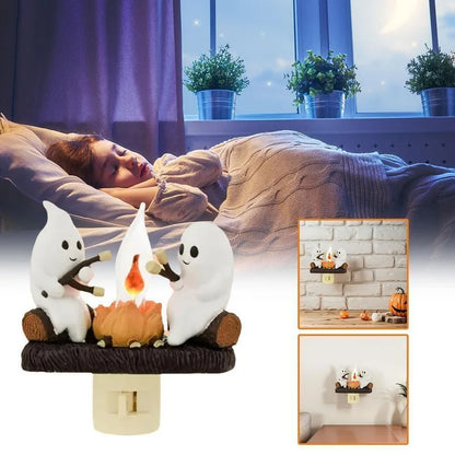 Spooky Flicker Flame Light – Eerie Glow for Halloween & Beyond!