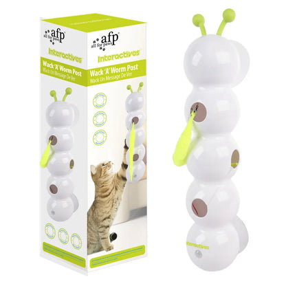 Wiggly Caterpillar Cat Toy – Automatic Motion for Endless Play!