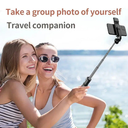 Bluetooth Wireless Selfie Stick Mini Tripod Extendable Monopod Remote