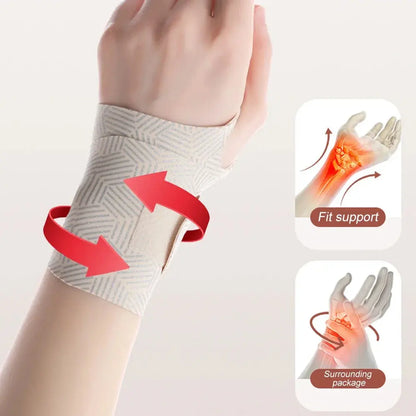 1PCS Ultra-Thin Elastic Wrist Brace Wraps,Compression Wrist Support AliExpress