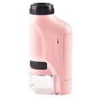 60-120x Pocket Microscope Battery Powered Handheld Mini Microscope with LED Light Portable High Definition Children JZ Local Warehouse Store