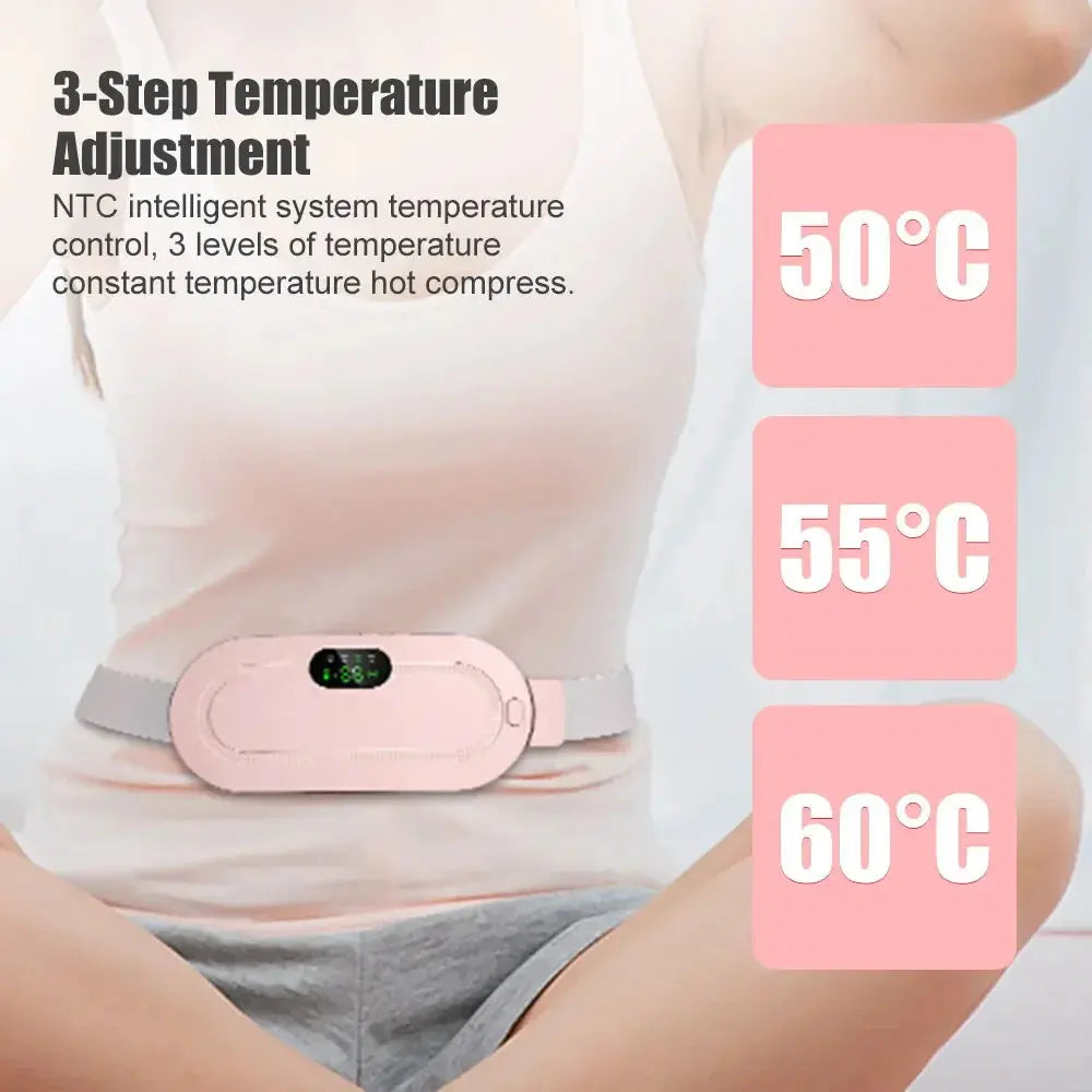 View details for Portable Heating Pad Menstrual Heating Massager Belt Abdominal Belt 